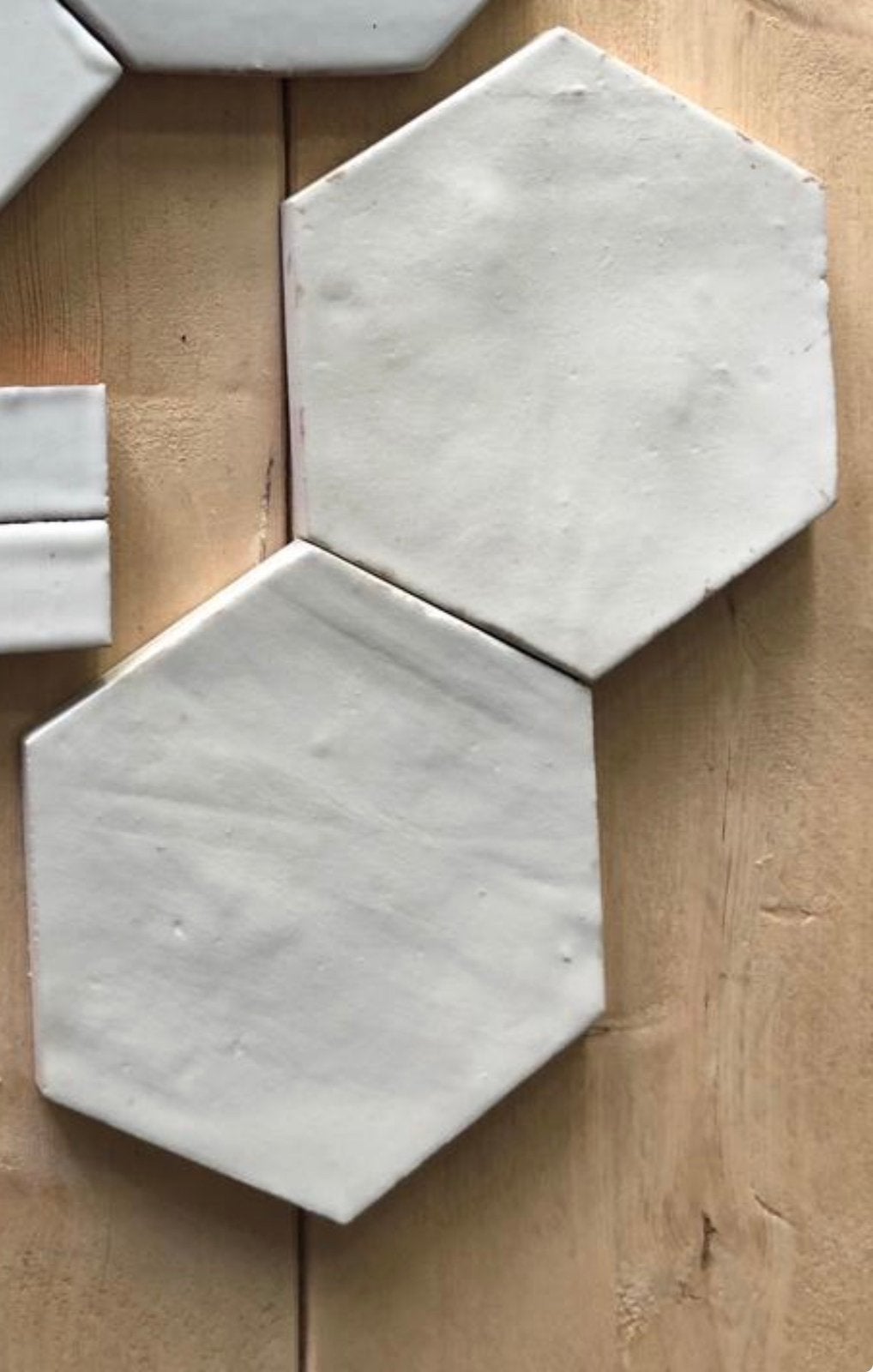 5,5 m2 hexagon tegels, Ophalen, Nieuw, Minder dan 20 cm, Minder dan 5 m²