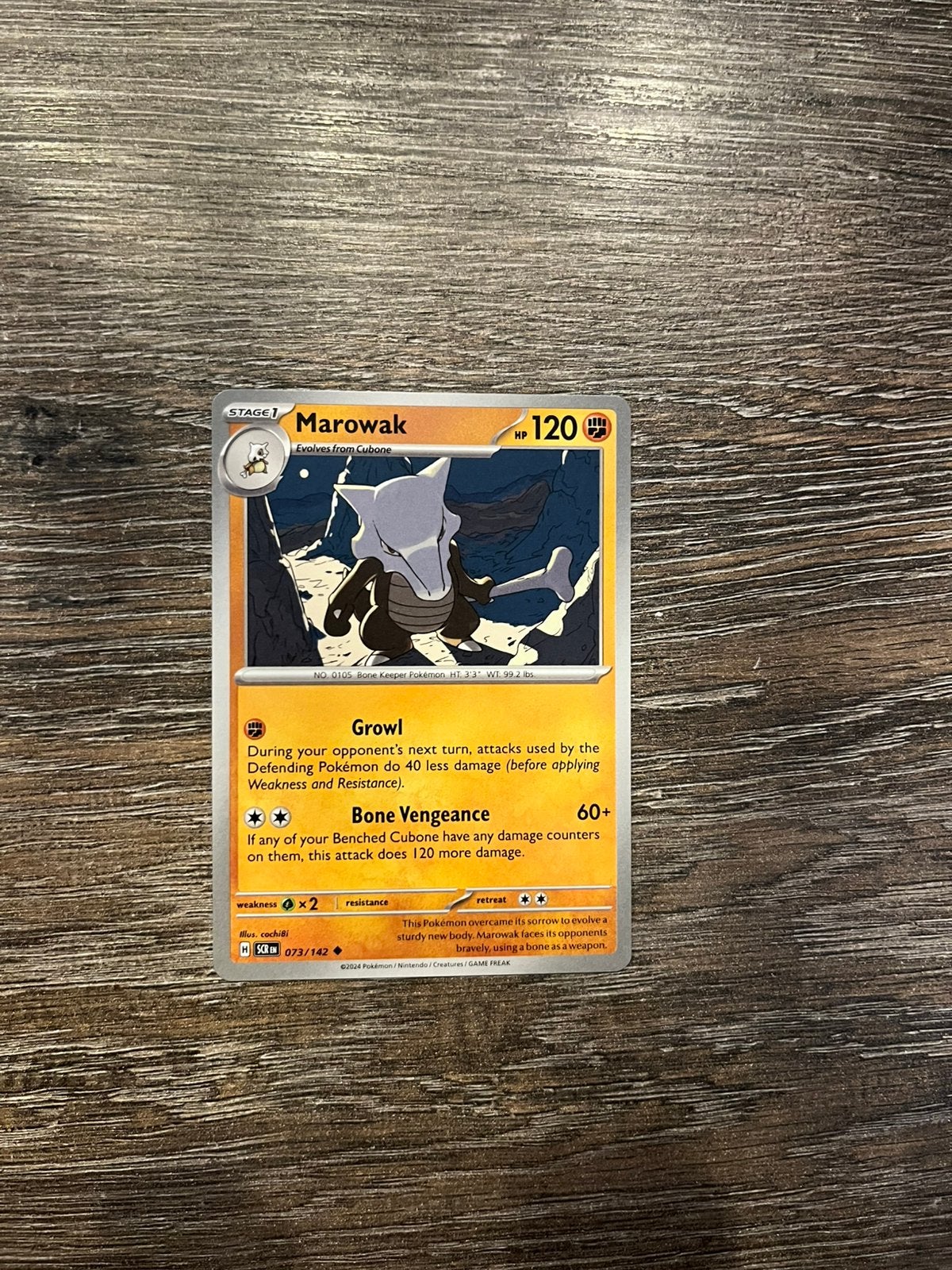 Marowak SCR 073/142, Ophalen of Verzenden, Zo goed als nieuw