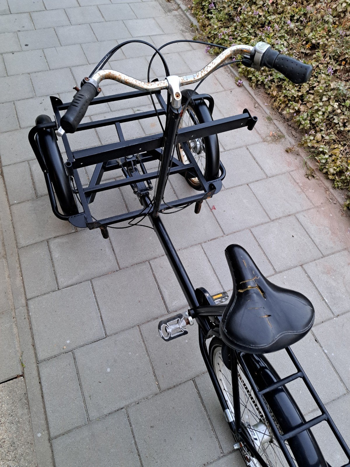 Bakfiets voor goederen - Gebruikt, Gebruikt, Goederen, Trommelrem, Ophalen