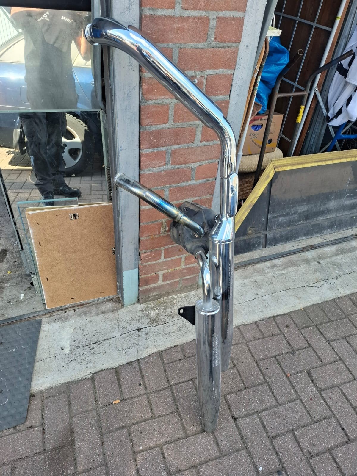 Originele uitlaat Kawasaki VN 1500 Vulcan, Ophalen, Gebruikt