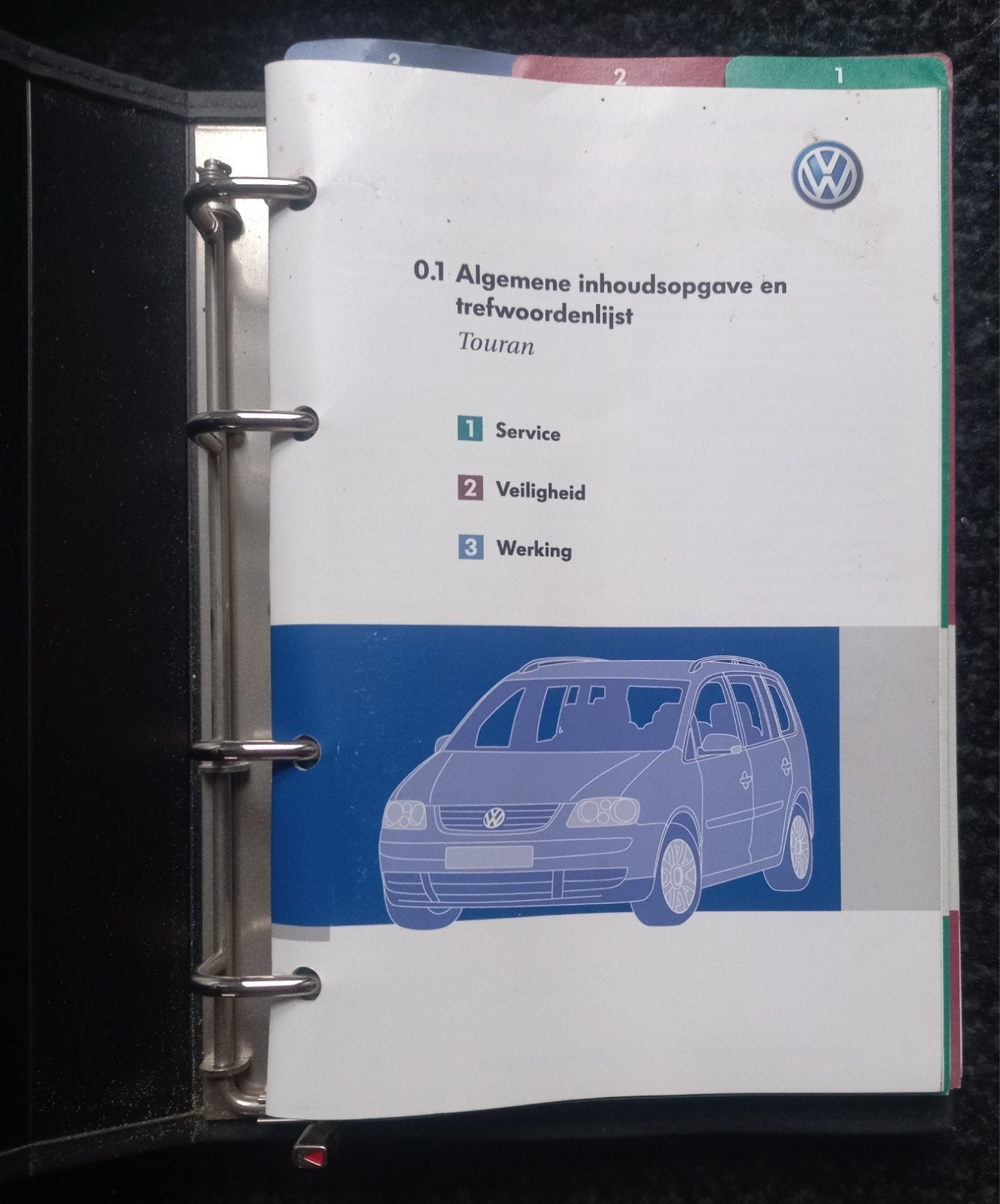 Volkswagen Touran, Ophalen