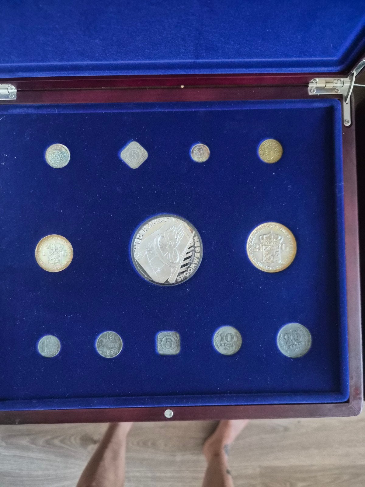 Nederlands Oorlogsgeld 1940-1945 Muntenset, Ophalen