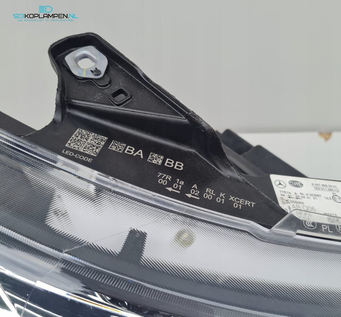Mercedes V Klasse EQ Vito X447 Full Led koplamp rechts, Auto-onderdelen, Verlichting, Ophalen, Gebruikt, -, -