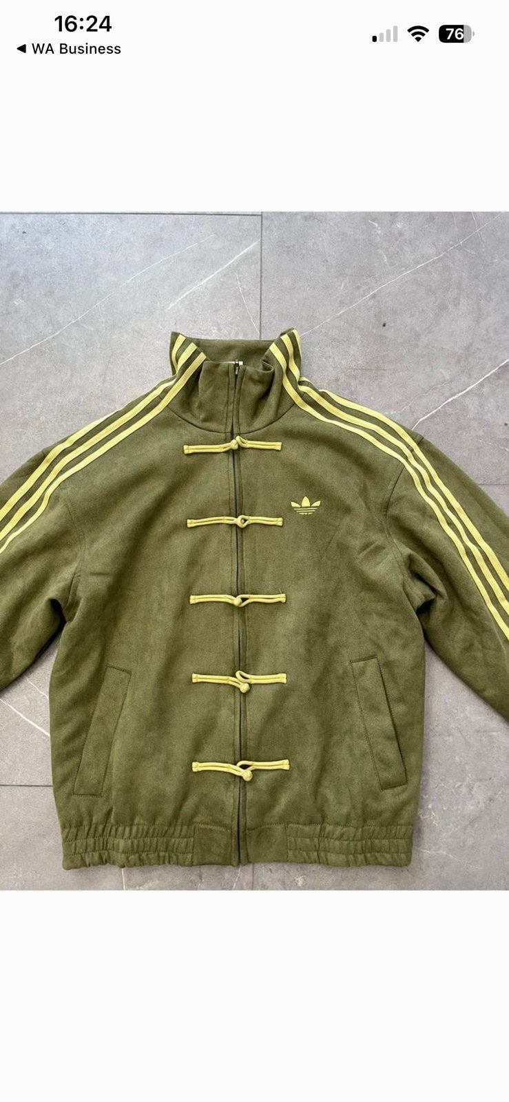 Adidas chinese new year jacket S, Ophalen of Verzenden, Nieuw, Maat 46 (S) of kleiner, Groen
