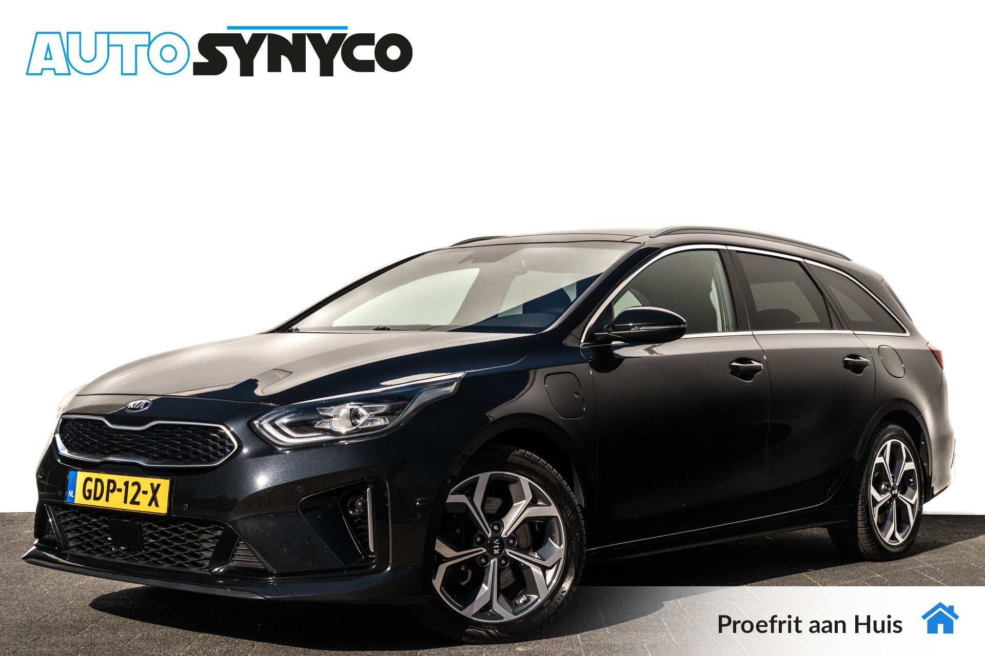 Kia Ceed Sportswagon 1.6 GDI PHEV ExecutiveLine | Leder | Pa, Auto's, 8 kWh, Gebruikt, Met garantie (alle), Zwart