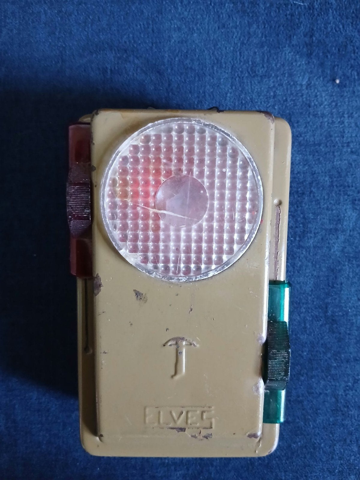 Vintage Militaire Signaalzaklamp Elves Jaren '60, Ophalen of Verzenden