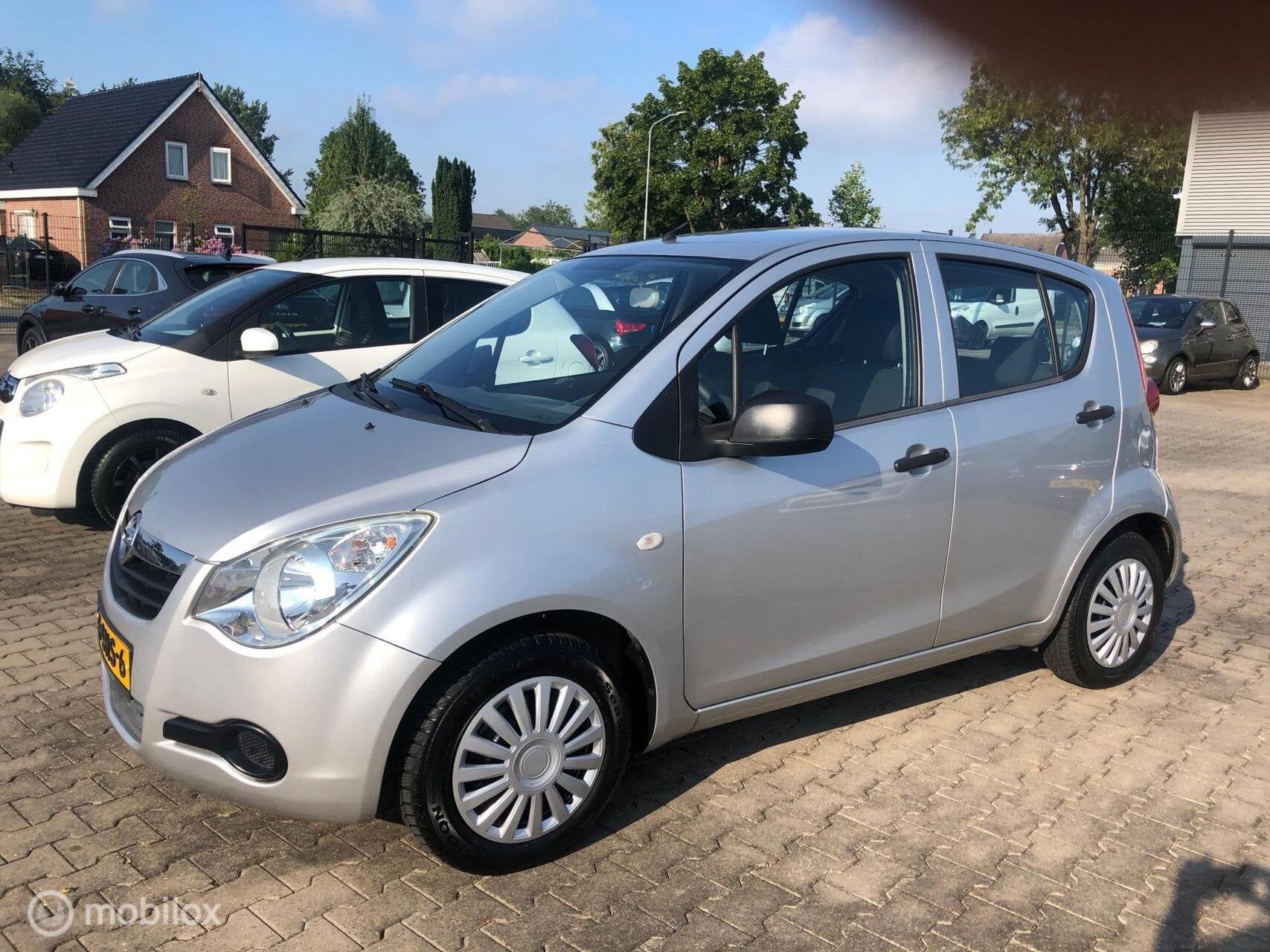 Opel Agila 1.0 5DRS HOOGZIT NED AUTO 57.539 KM N.A.P, Euro 5, Stof, Gebruikt, Origineel Nederlands