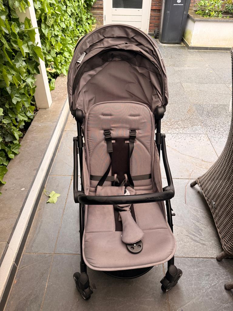 Hamilton buggy weinig gebruikt, Kinderen en Baby's, Buggy's, Ophalen, Gebruikt, Regenhoes