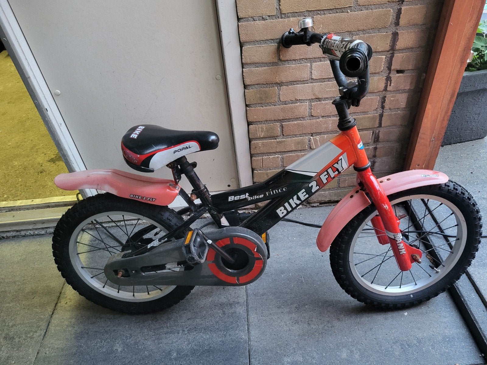 kinderfiets 16 inch, Ophalen, Gebruikt, 16 tot 20 inch