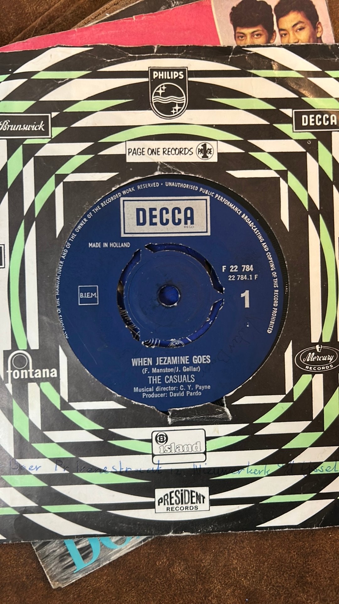 The Casuals - when jezamine goes, Cd's en Dvd's, Ophalen of Verzenden, Zo goed als nieuw, Pop