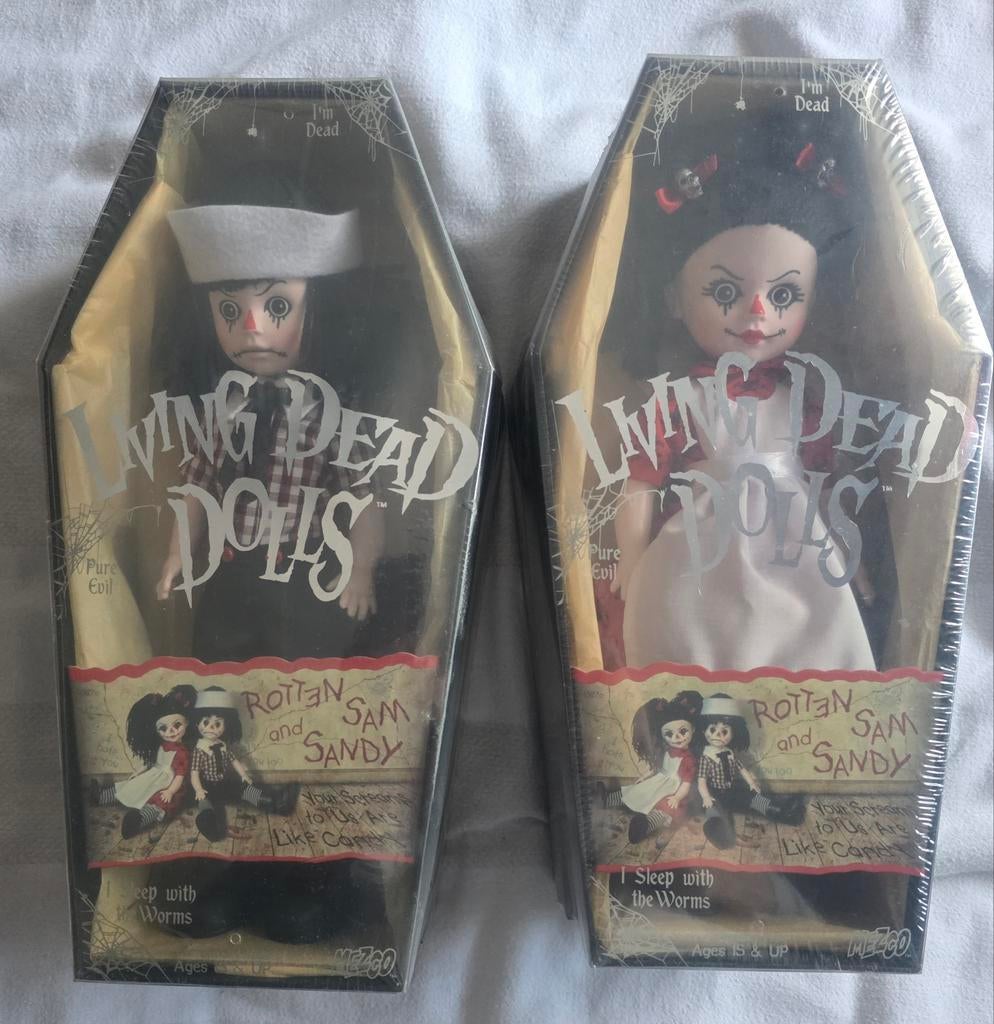 Living dead dolls Rotten Sam and Sandy geseald, Ophalen of Verzenden, Nieuw, Pop