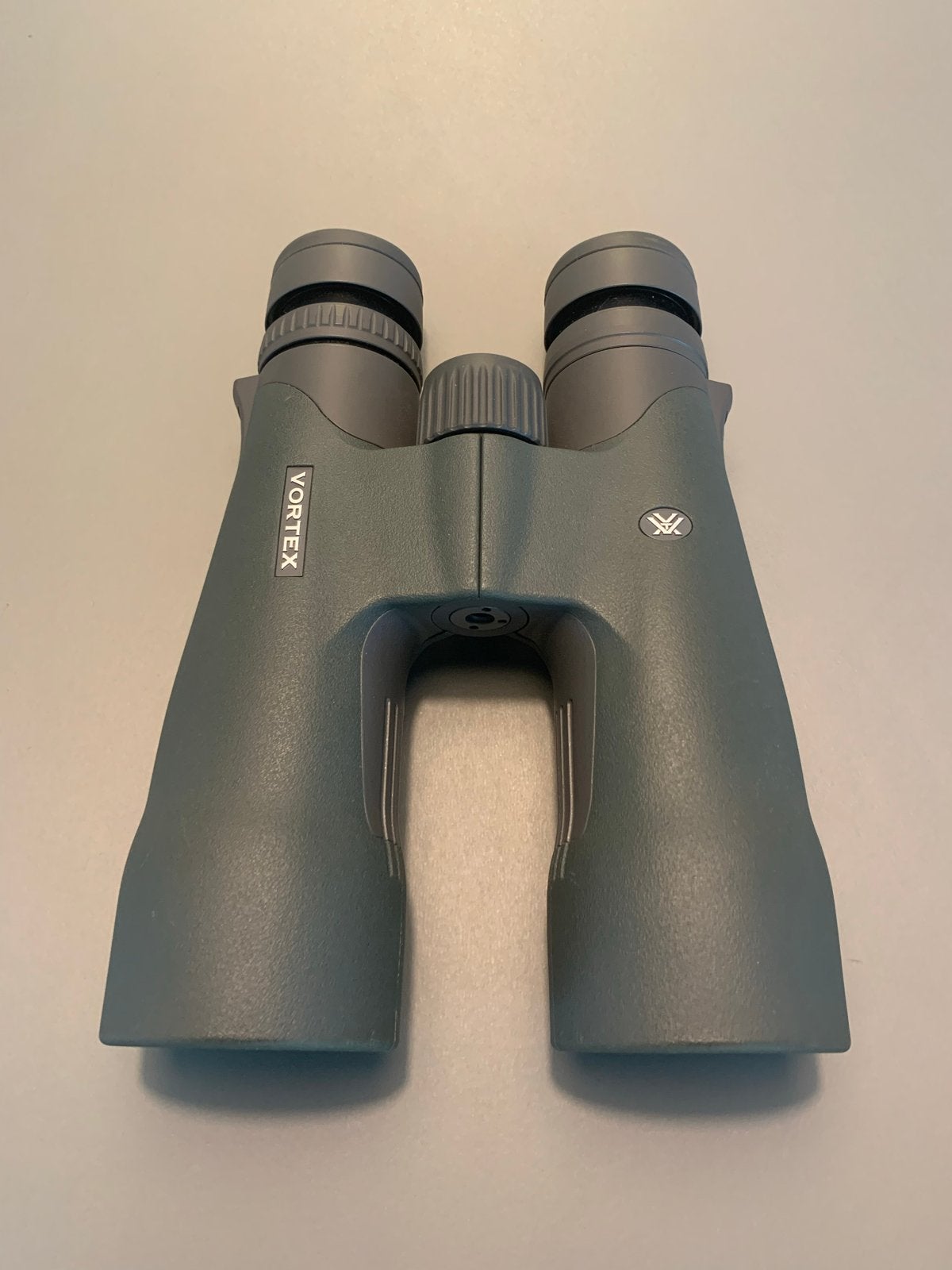 Vortex Razor UHD 12x50 Verrekijker met Eberlestock harnas, Ophalen, Dakkant (recht), 12 tot 20x, Zo goed als nieuw