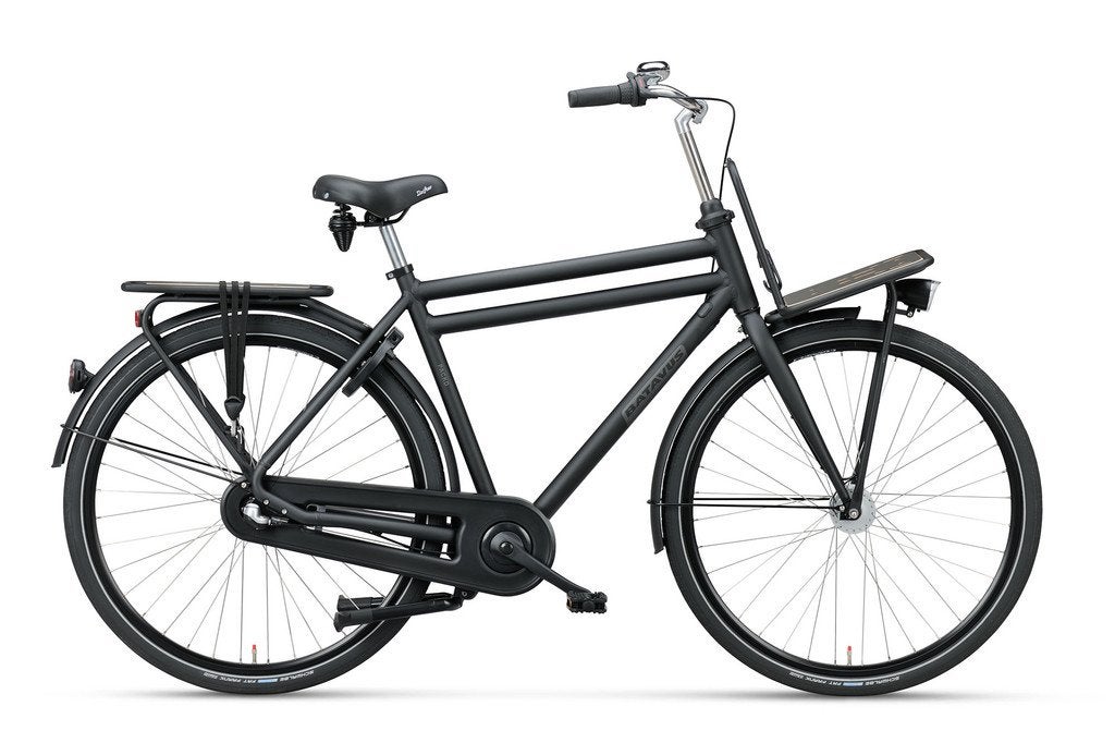 Batavus Packd 3 zwart heren 55cm 28inch, 53 tot 57 cm, Nieuw, Batavus, Versnellingen
