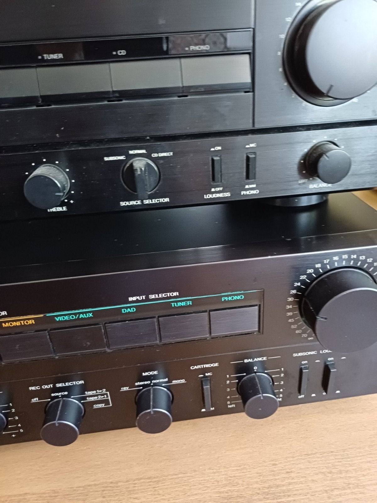Denon versterkers PMA w.o.de 757, Denon, Ophalen of Verzenden, Niet werkend, 120 watt of meer