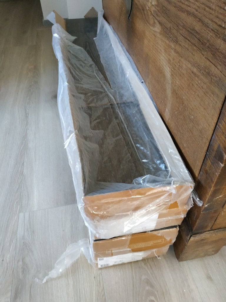 klik laminaat vloer, Huis en Inrichting, Ophalen, Bruin, Nieuw, 5 tot 10 m²