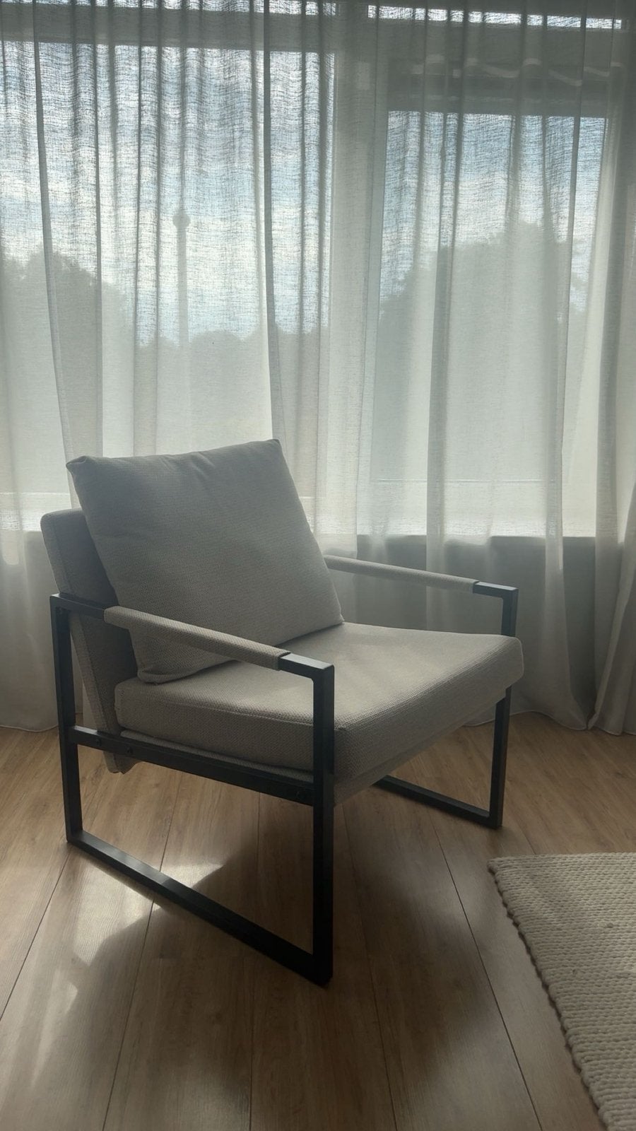 Lounge stoel, Huis en Inrichting, Fauteuils, Ophalen, Zo goed als nieuw, 50 tot 75 cm