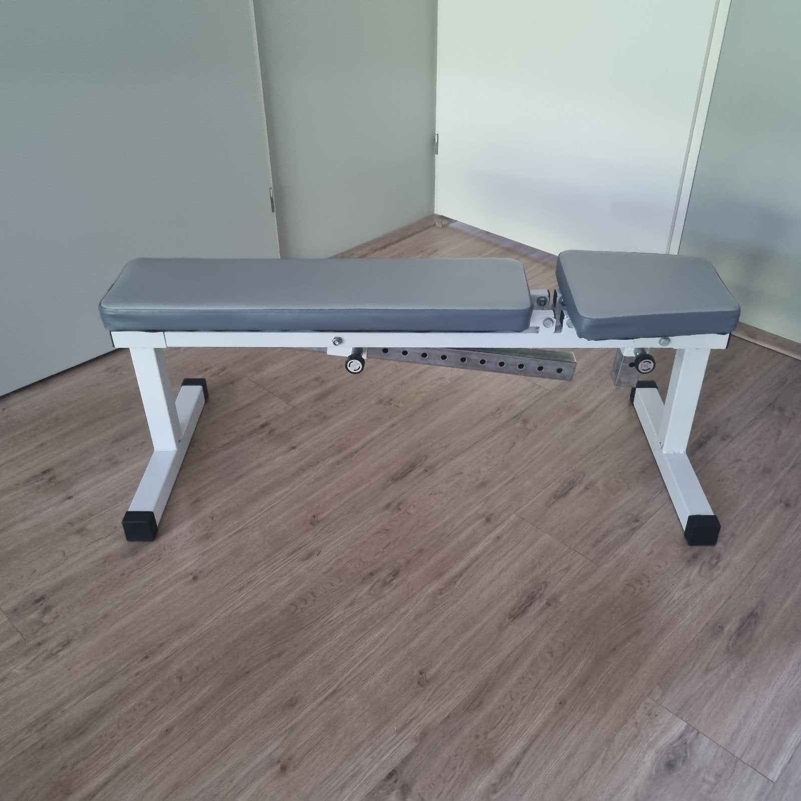 Verstelbare fitnessbank, Sport en Fitness, Fitnessmaterialen, Ophalen, Zo goed als nieuw, Fitnessbank