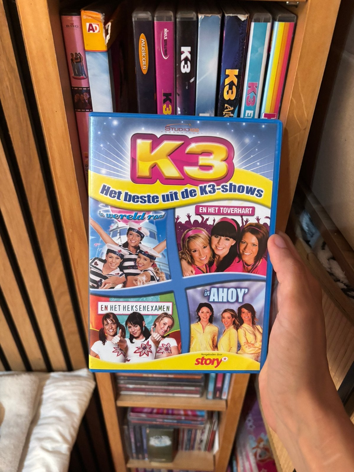 K3 dvd het beste uit de k3 shows, Alle leeftijden, Ophalen of Verzenden, Zo goed als nieuw, Stand-up of Theatershow