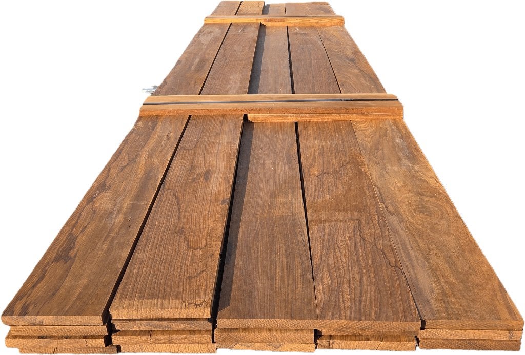 Hardhouten planken - geschaafd 22x190 mm - nr: HP124