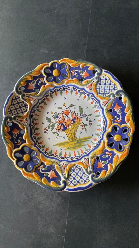 Rouen Fruit main bord, Antiek en Kunst, Ophalen