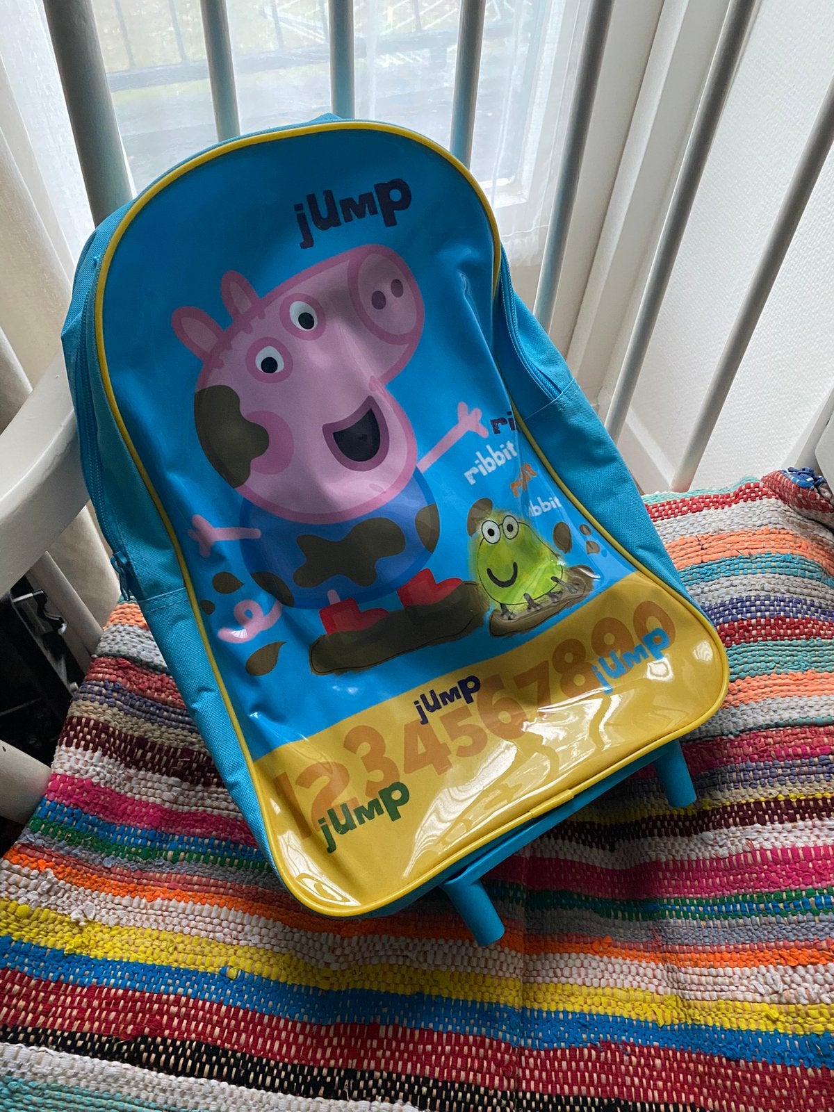 Peppa Pig trolley / rolkoffer - bijna gratis!, Ophalen, Zo goed als nieuw, Jongen of Meisje