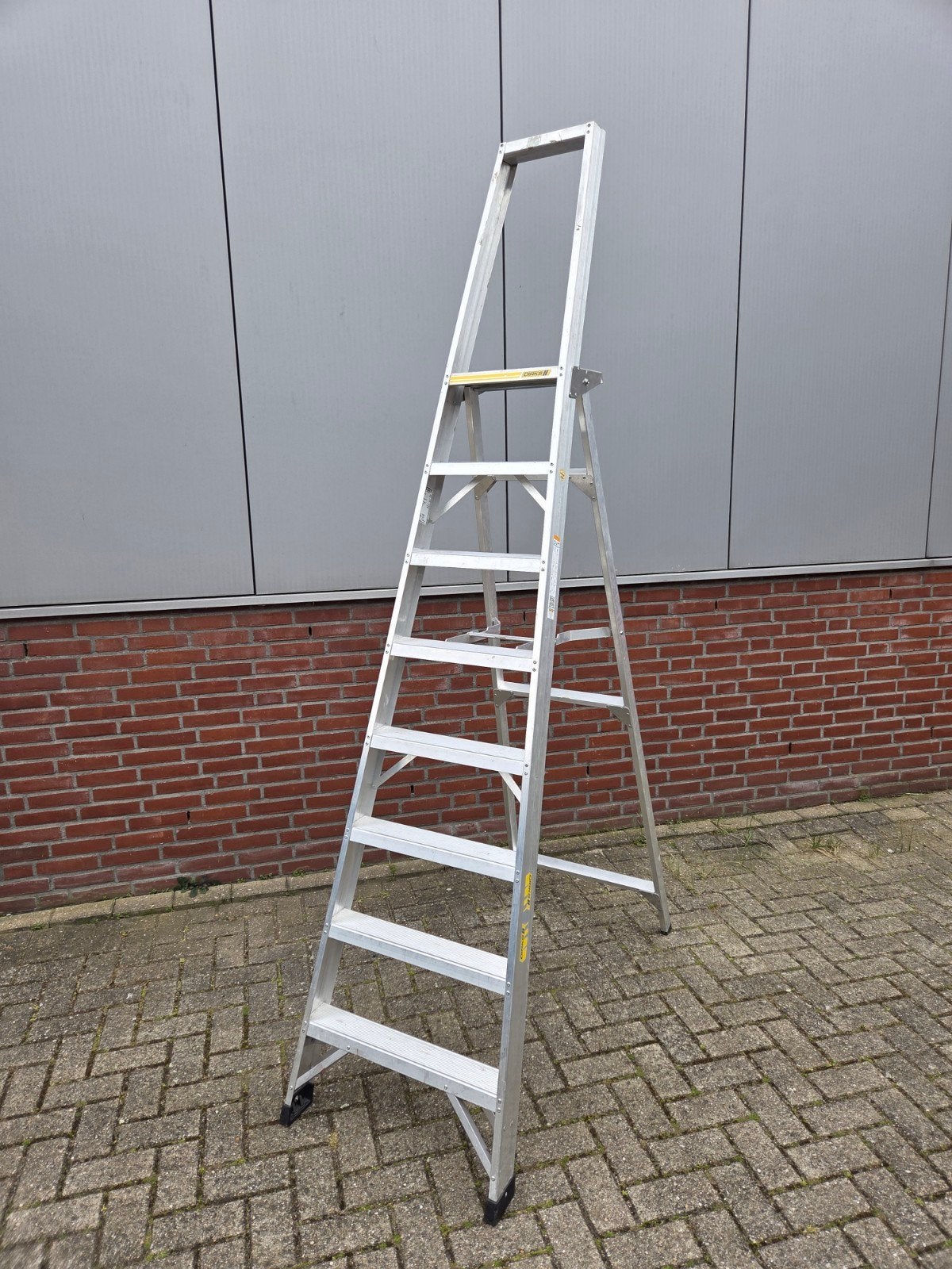 dirks bordestrap 8 treden als nieuw, Ophalen, Zo goed als nieuw, Trap, Minder dan 2 meter