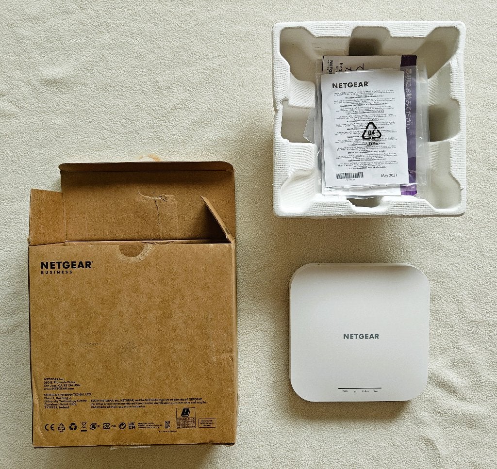 Netgear WAX610 WiFi 6 Access Point, Computers en Software, Accesspoints, Ophalen of Verzenden, Zo goed als nieuw, Netgear