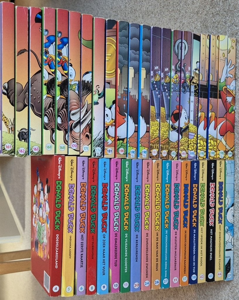 Donald Duck Pockets, Dubbelpockets en Themapockets, Meerdere stripboeken, Ophalen of Verzenden, Gelezen, Donald Duck