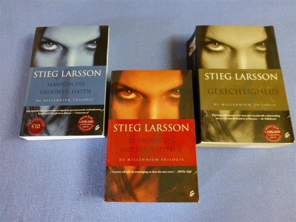Millennium triologie -Stieg Larsson, Boeken, Ophalen, Zo goed als nieuw, Stieg Larsson, Scandinavië