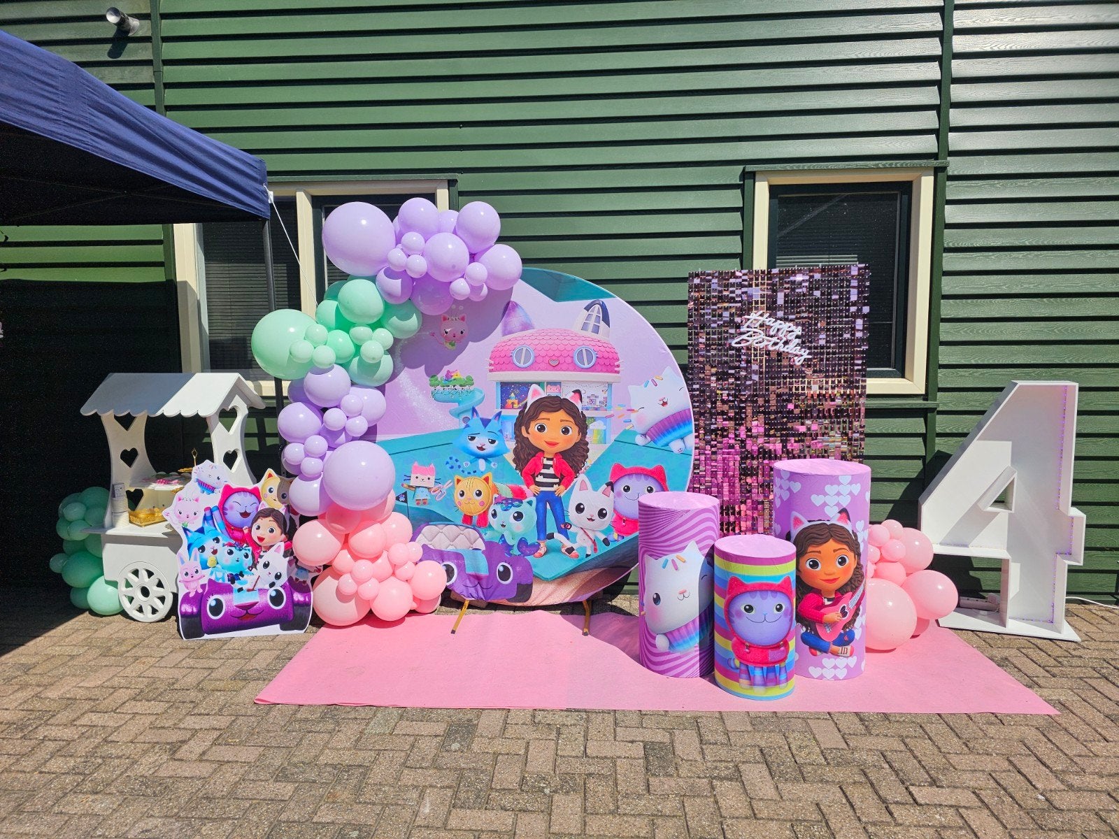 Ballondecoratie Thema's kinderfeest, Ophalen of Verzenden, Zo goed als nieuw, Versiering, Verjaardag