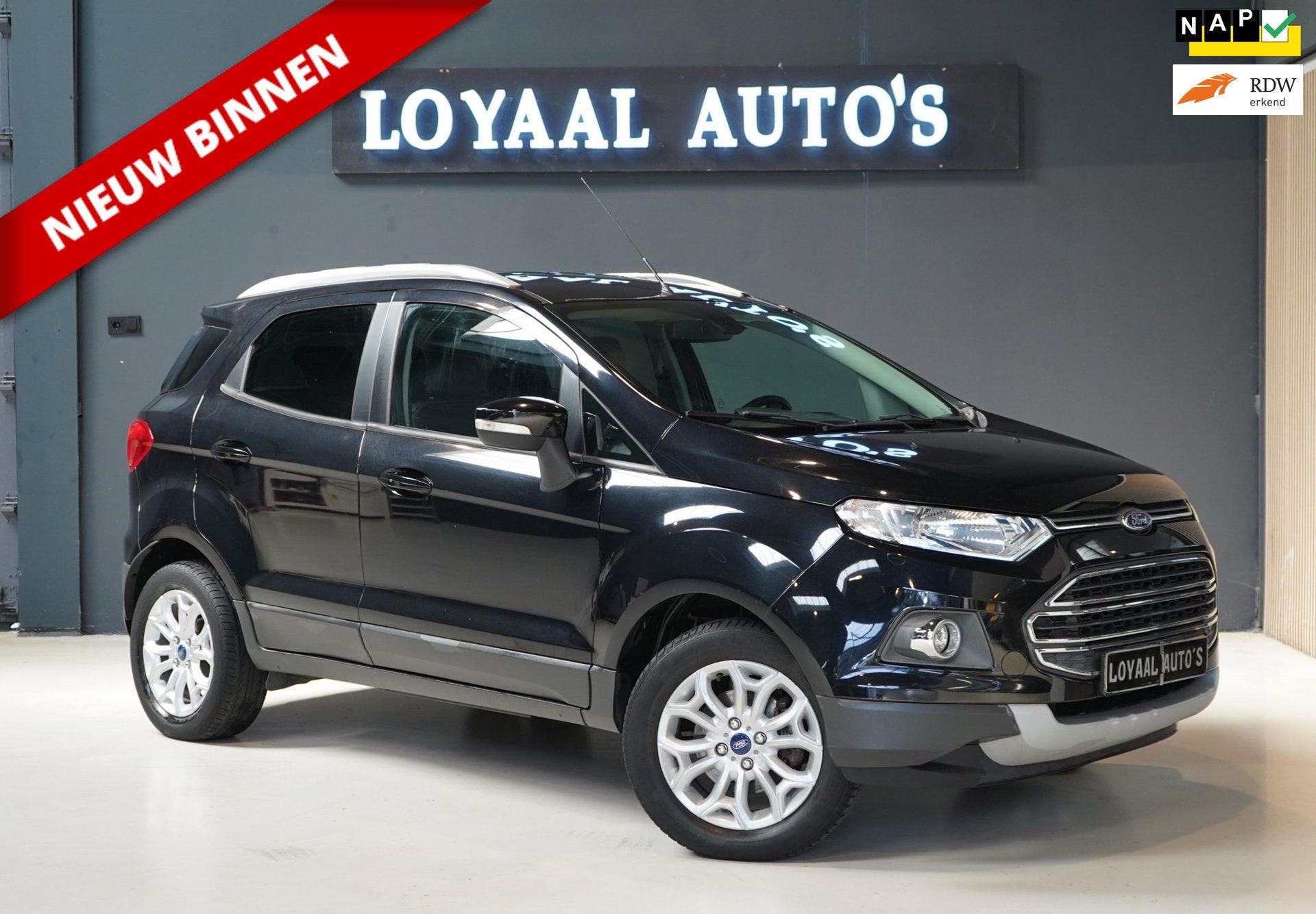 Ford EcoSport 1.0 EcoBoost Titanium | STOELVERW. | PDC | AIR, Auto's, Voorwielaandrijving, 125 pk, Gebruikt, Euro 6