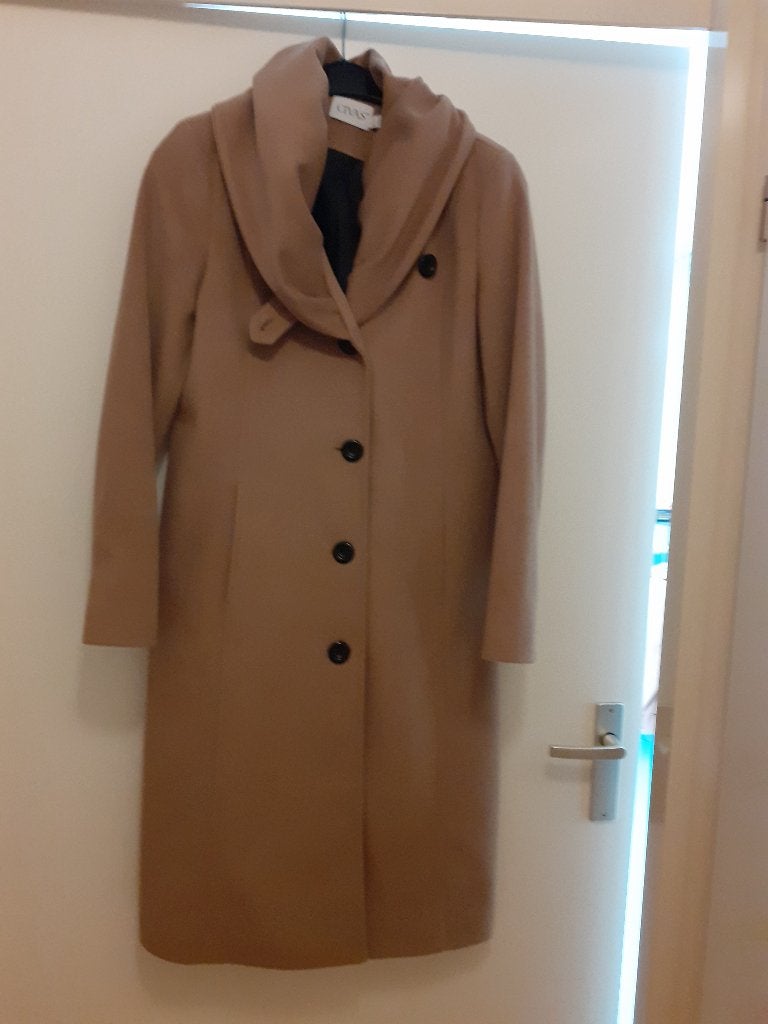 Camel Wintermantel CIVAS/BERNICE, Kleding | Dames, Maat 38/40 (M), Bruin, Ophalen of Verzenden, Zo goed als nieuw
