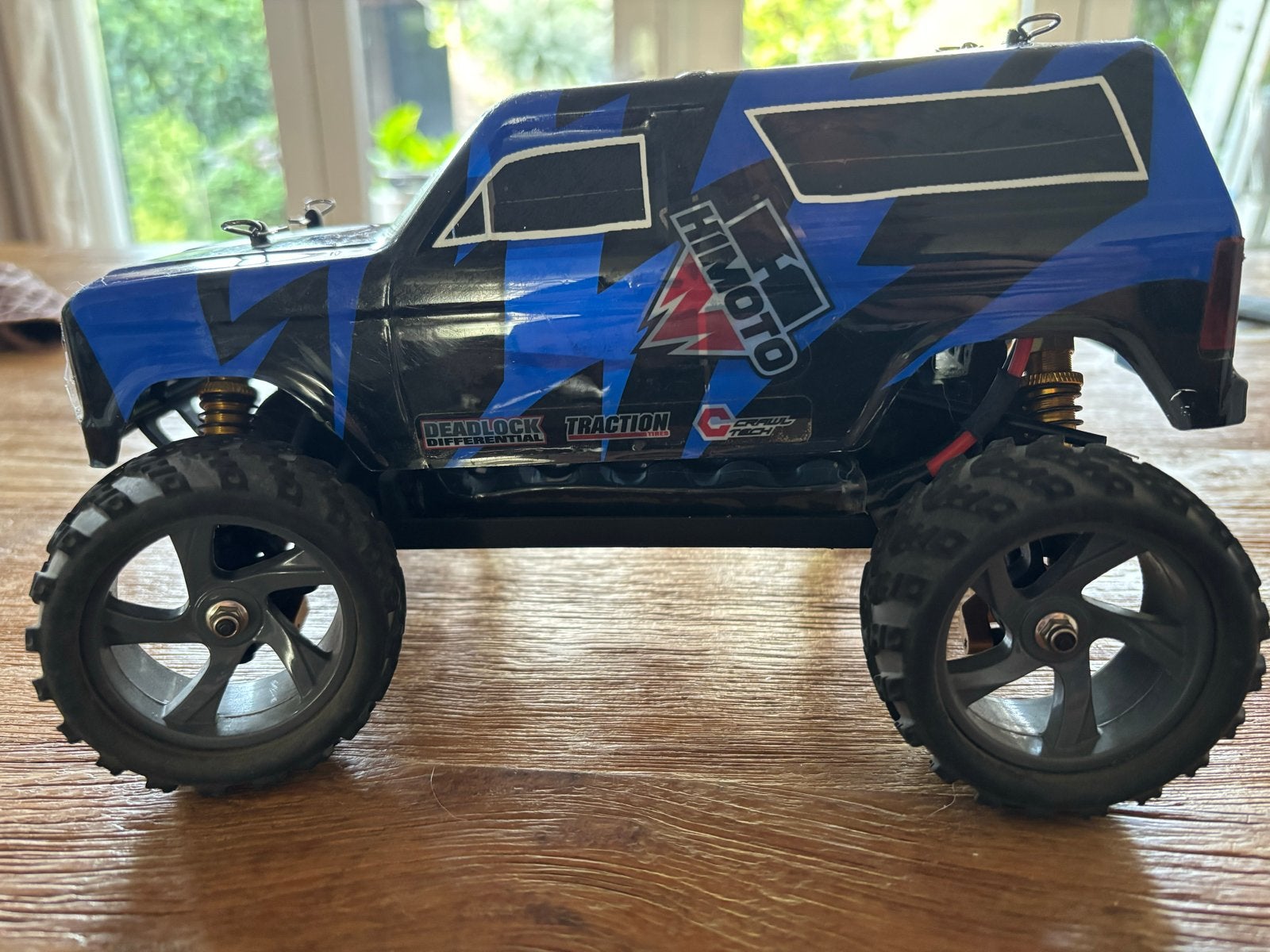 Himoto RC auto met accessoires 20 km uur, Elektro, Gebruikt, Auto offroad, Ophalen of Verzenden