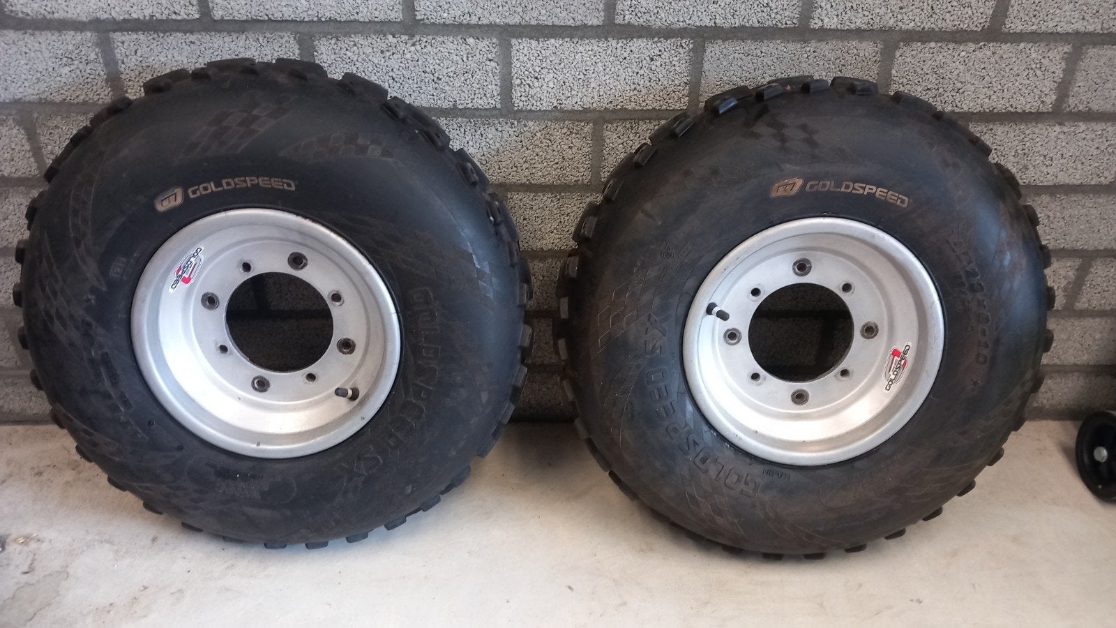 goldspeed quad wielen 23X6-10, Ophalen of Verzenden