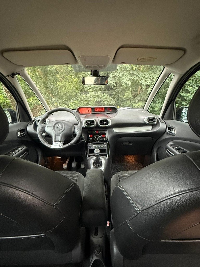 Citroën C3 Picasso 1.6 VTI 2010 Grijs, Auto's, Citroën, Voorwielaandrijving, Euro 5, Zwart, 4 cilinders