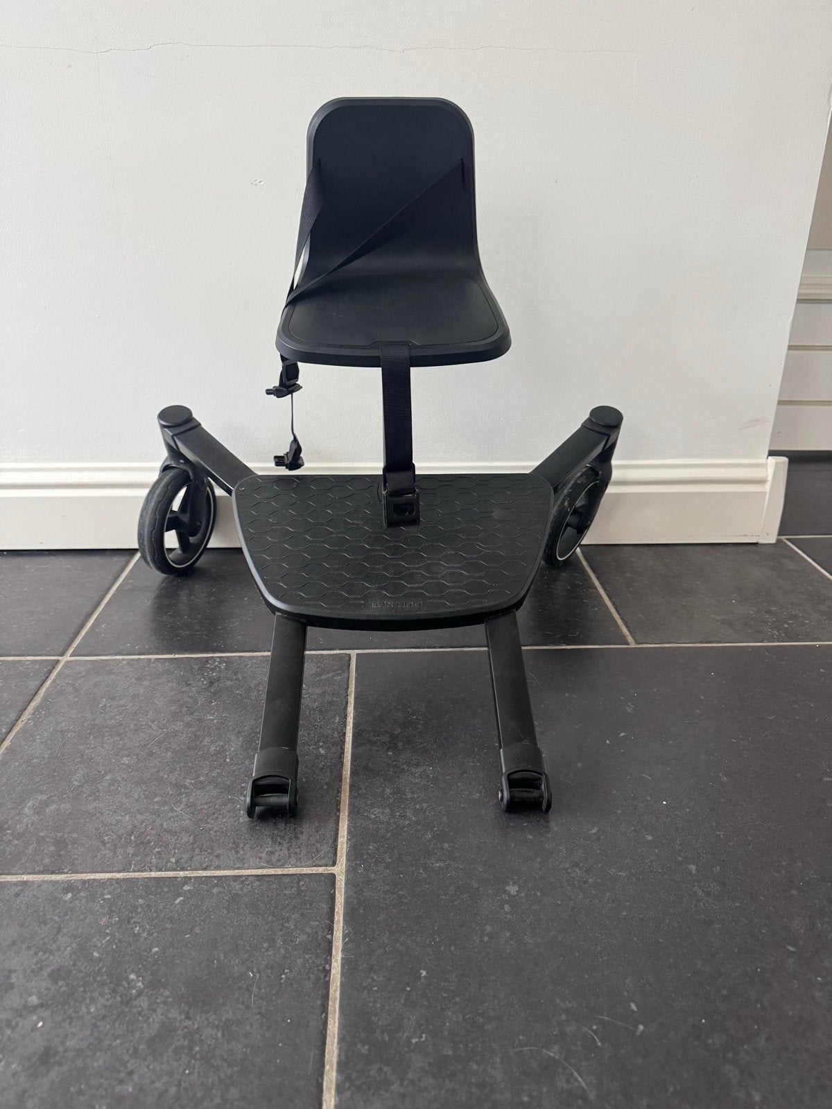 Dubatti meerijplankje met zitje en adapters, Ophalen, Zo goed als nieuw, Kinderwagen, Overige merken