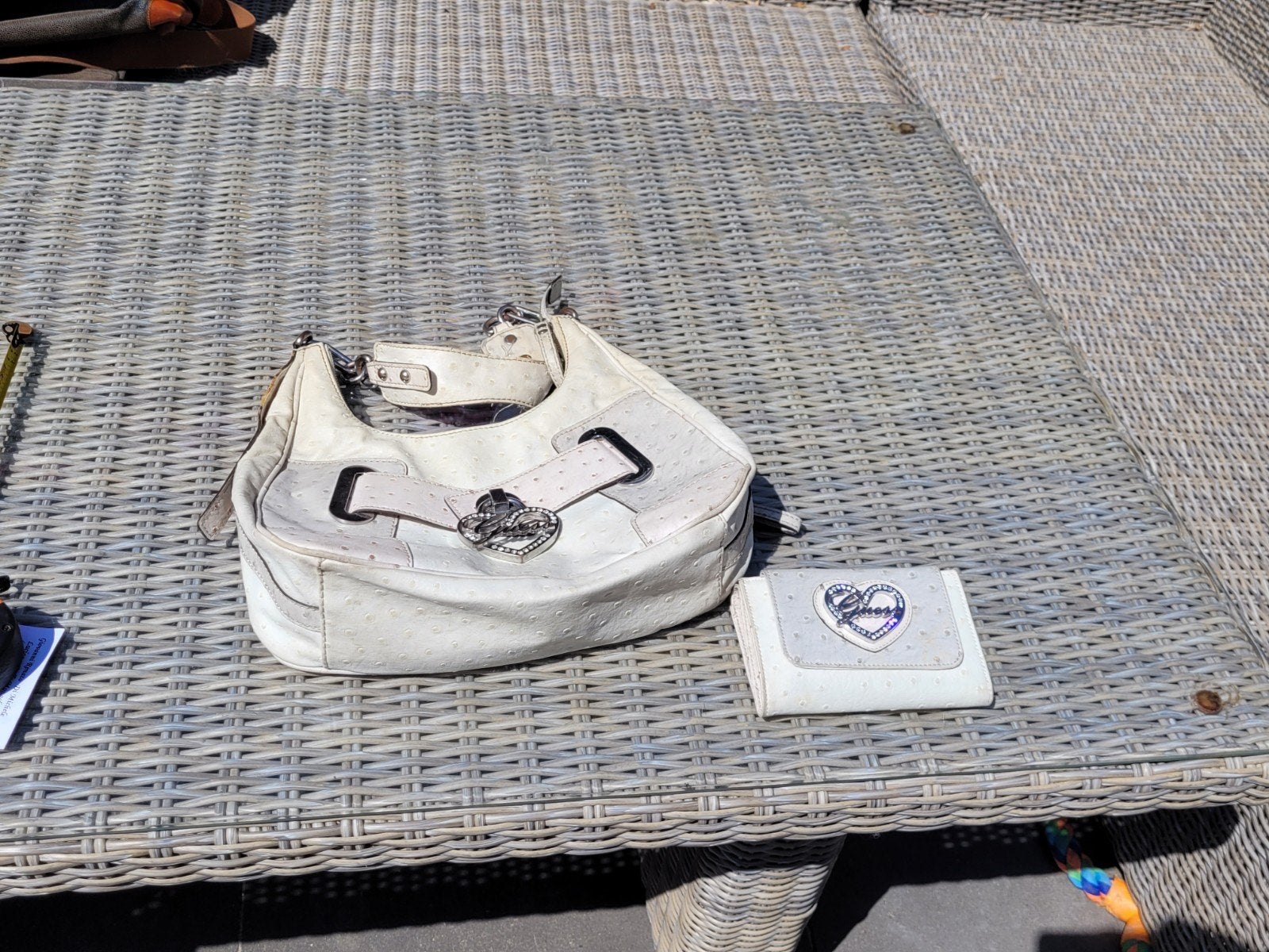 Guess handtas met bijpassende portemonnee, Ophalen of Verzenden, Handtas