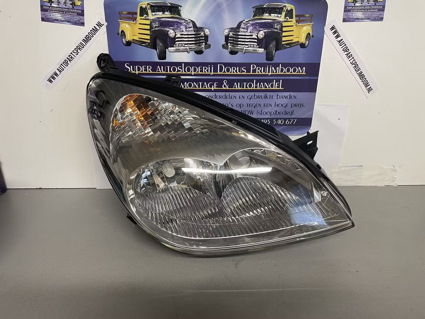 Citro n c5 koplamp rechts, Gebruikt, Citroën, Stellantis N.V., Ophalen of Verzenden