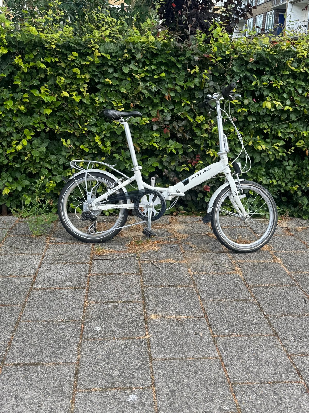 Popal Subway opvouwbare fiets - 20 inch, 20 inch of meer, Gebruikt, Velgrem, Versnellingen