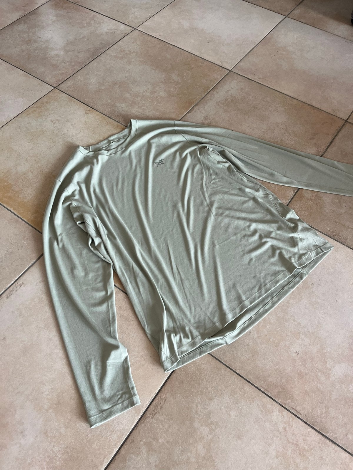 Arc'teryx Cormac Crew Neck Shirt, Ophalen of Verzenden, Zo goed als nieuw, Maat 52/54 (L), Groen