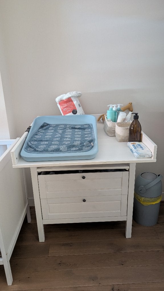 IKEA SUNDVIK changing table/chest of drawers, Ophalen, Gebruikt, 70 cm of meer, 75 tot 100 cm