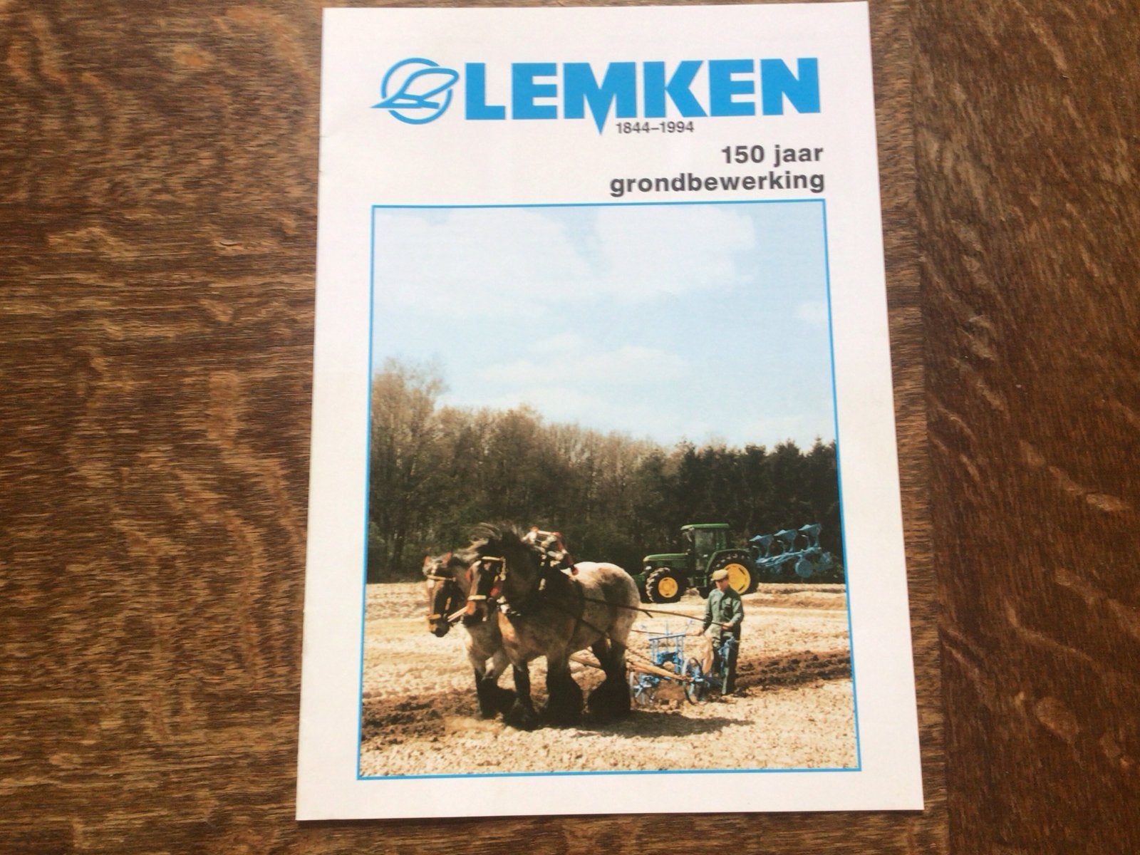 Lemken 150 jaar grondbewerking brochure (1844-1994), Ophalen of Verzenden, Gelezen, Overige merken