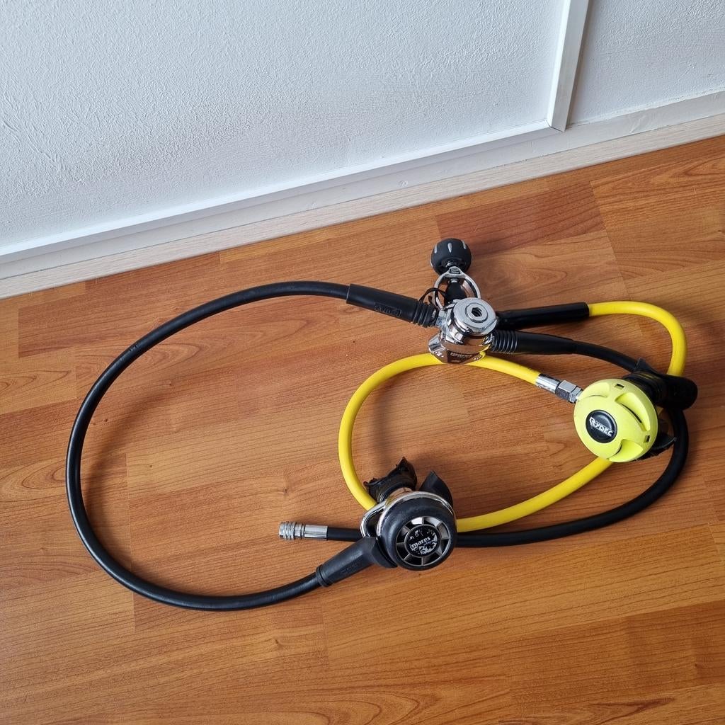 Mares Abyss Ademautomaat Set, Ophalen of Verzenden, Gebruikt, Duikcomputer