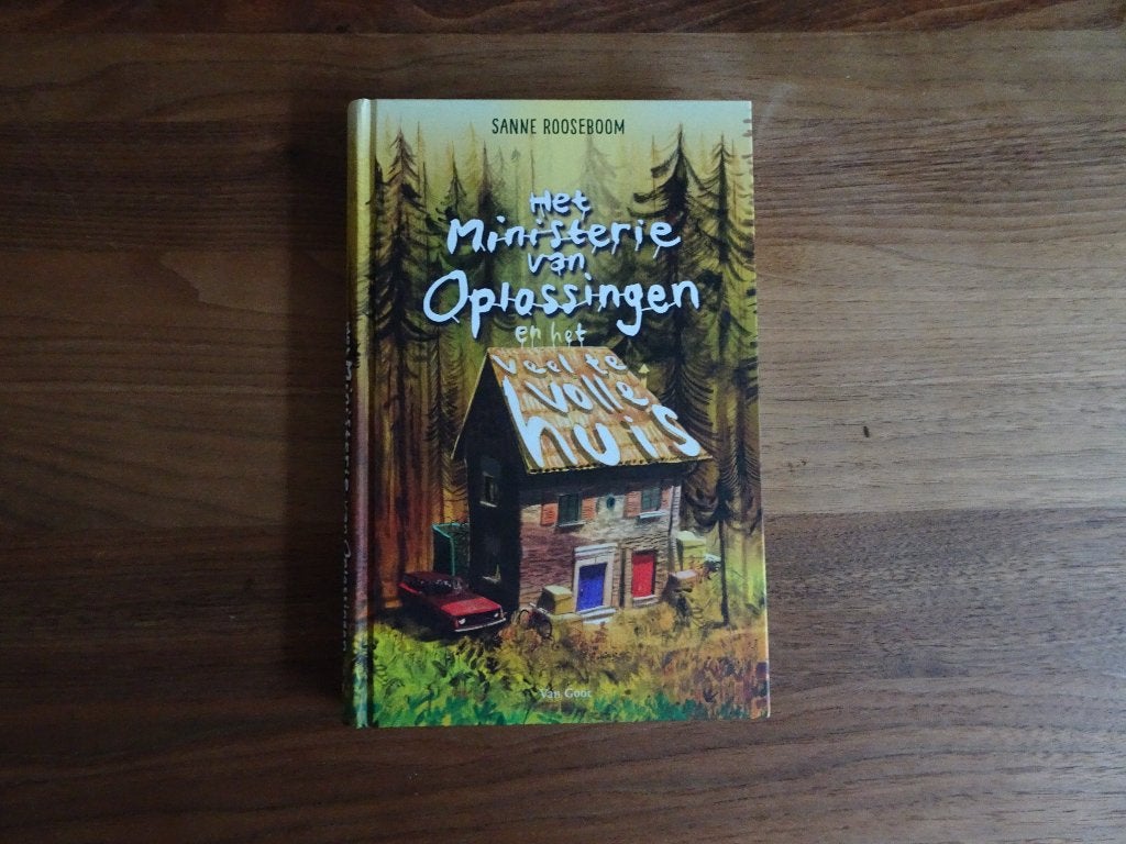 Het ministerie van oplossingen en het veel te volle huis, Boeken, Ophalen of Verzenden, Zo goed als nieuw