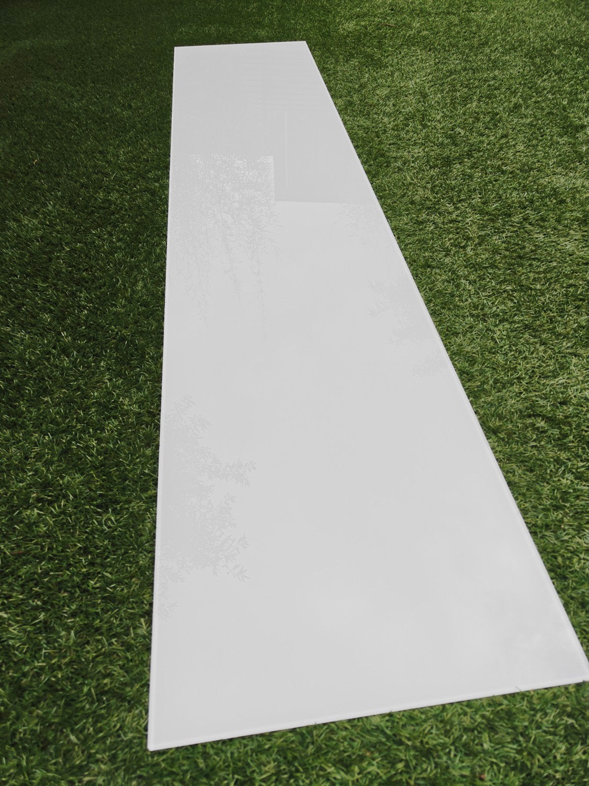 IKEA Besta Top Glasplaat 40x180cm Hoogglans Wit, Ophalen