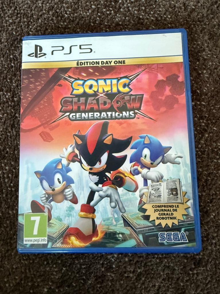 Sonic Shadow Generations, Ophalen of Verzenden, Zo goed als nieuw