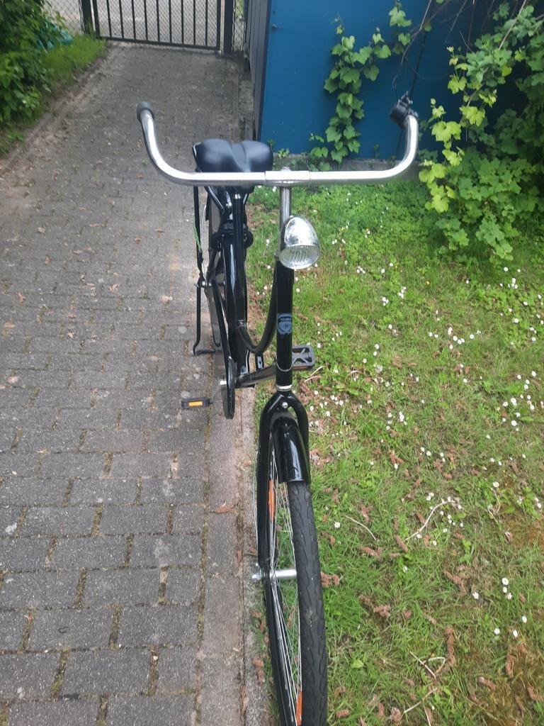 Zwarte damesfiets/herenfiets moet zo snel als mogelijk weg., Terugtraprem, Ophalen, Overige merken, 53 tot 56 cm