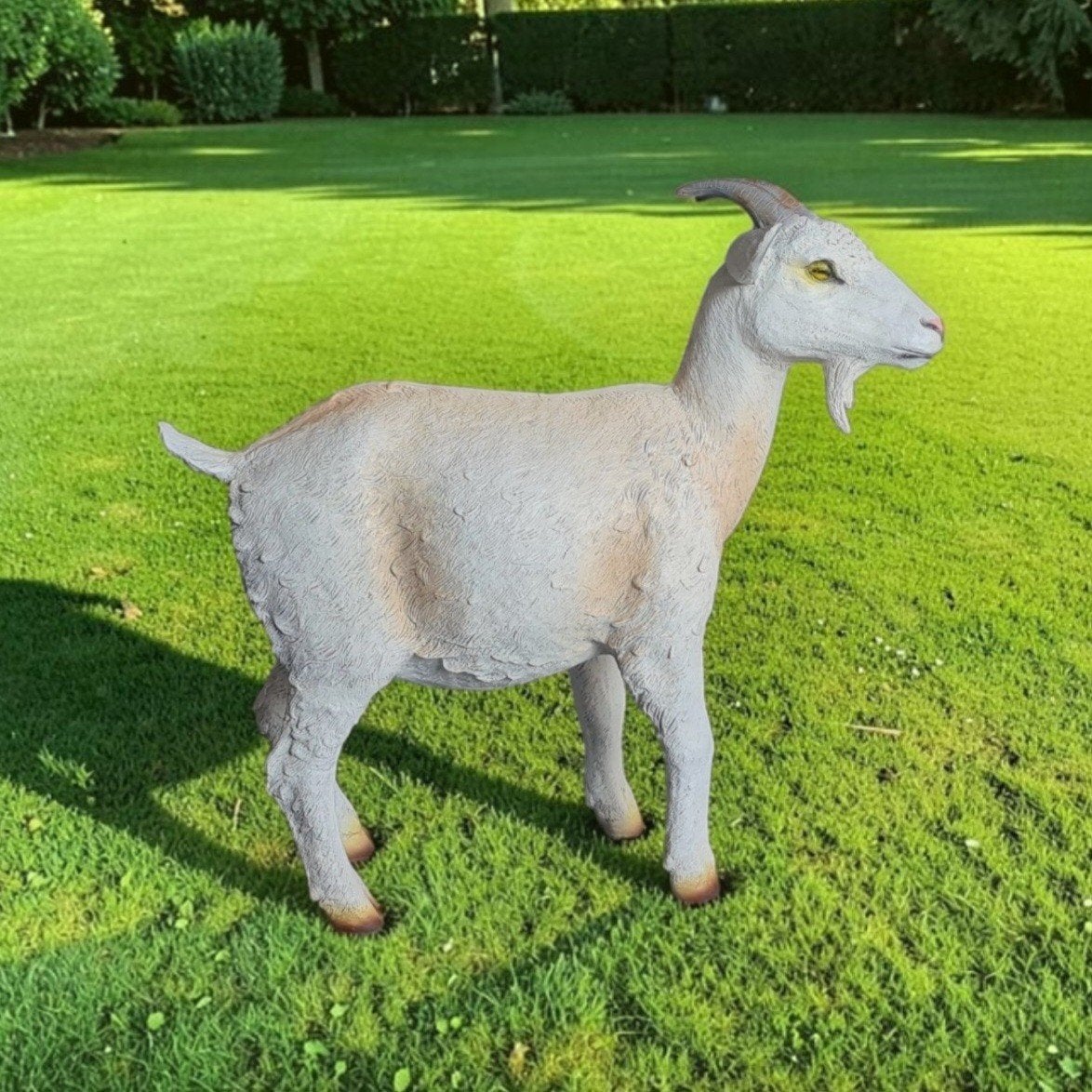 Geiten beeld geit koe beeld ezel  lam kalf beeld bokken, Ophalen, Nieuw, Kunststof, Dierenbeeld