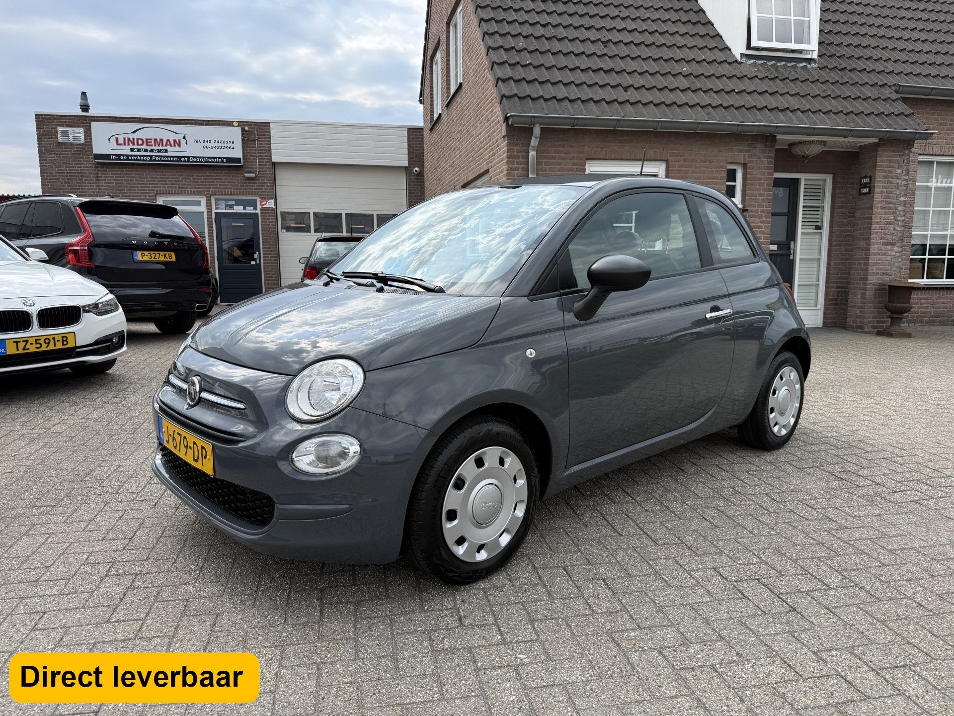 Fiat 500 1.0 Hybrid Airconditioning Cruise Org. Nederlands, Auto's, Voorwielaandrijving, Stof, Euro 6, Met garantie (alle)