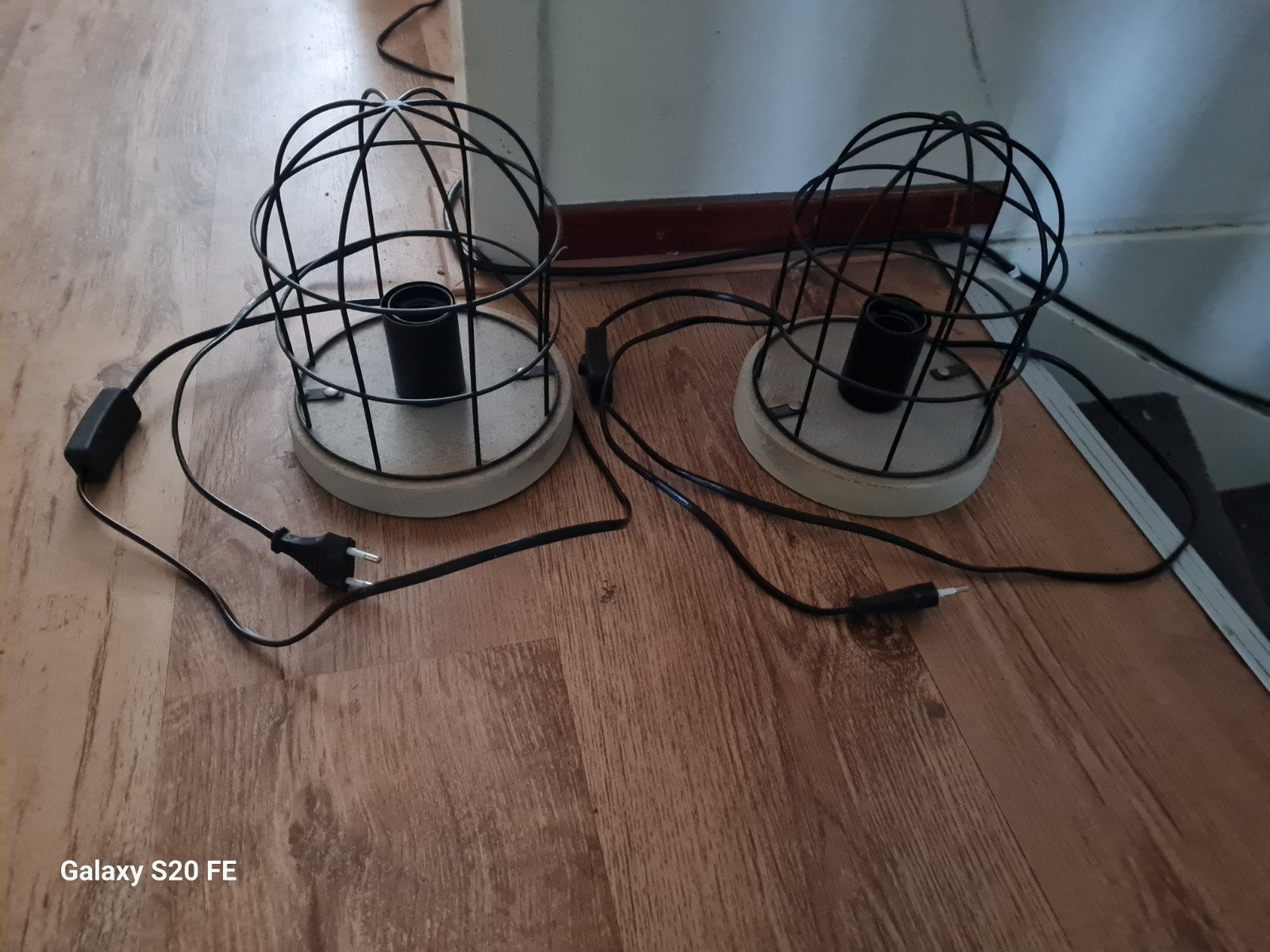 Set van 2 tafellamp en meer mooie woonaccessoires, Ophalen of Verzenden, Zo goed als nieuw, Metaal, Minder dan 50 cm